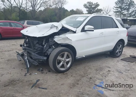 2017 Mercedes-Benz Gle 350 z USA, uszkodzony, nr VIN 4JGDA5JB4HA955963